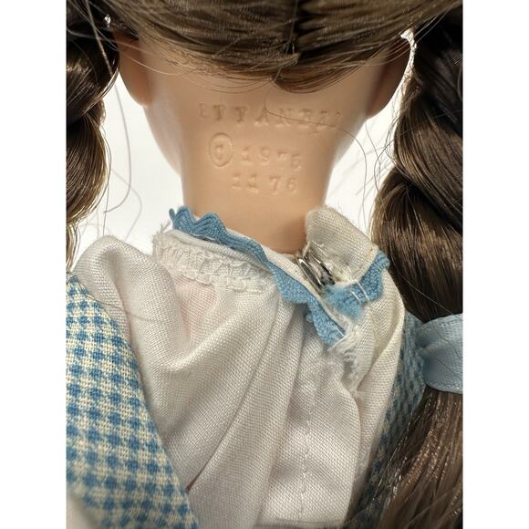 The Wizard of Oz 1975 Collectable Dorthy Doll Vintage Effanbee Baby Girl Toy 11" - Picture 5 of 6